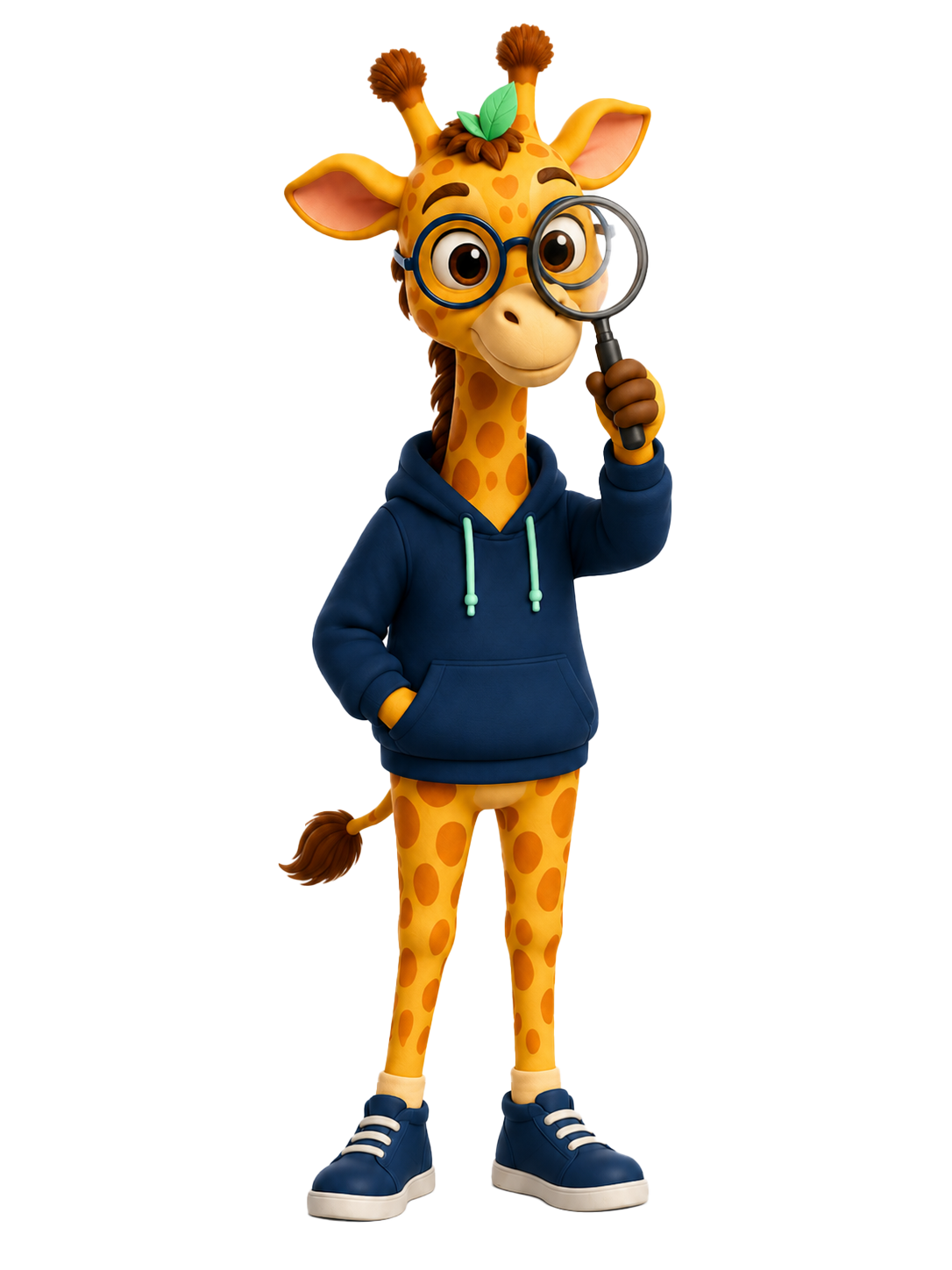 Lens the giraffe