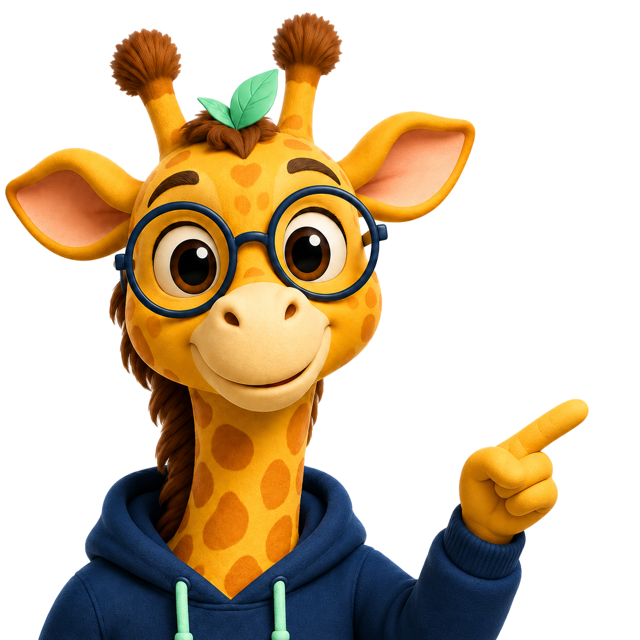 Lens the giraffe