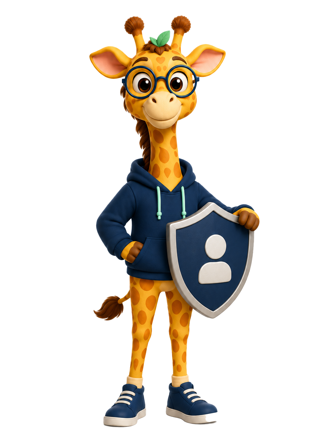 Lens the giraffe