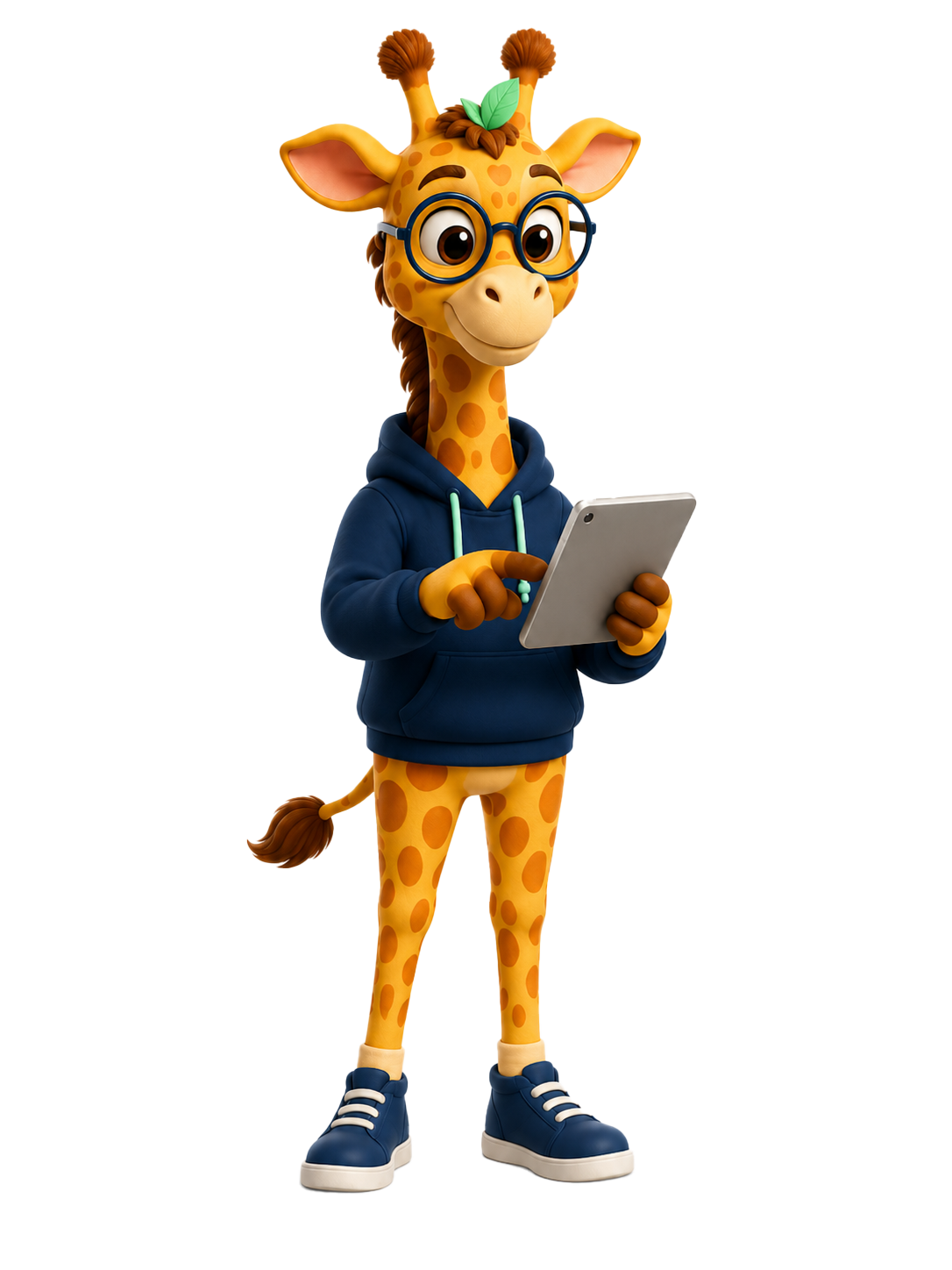 Lens the giraffe