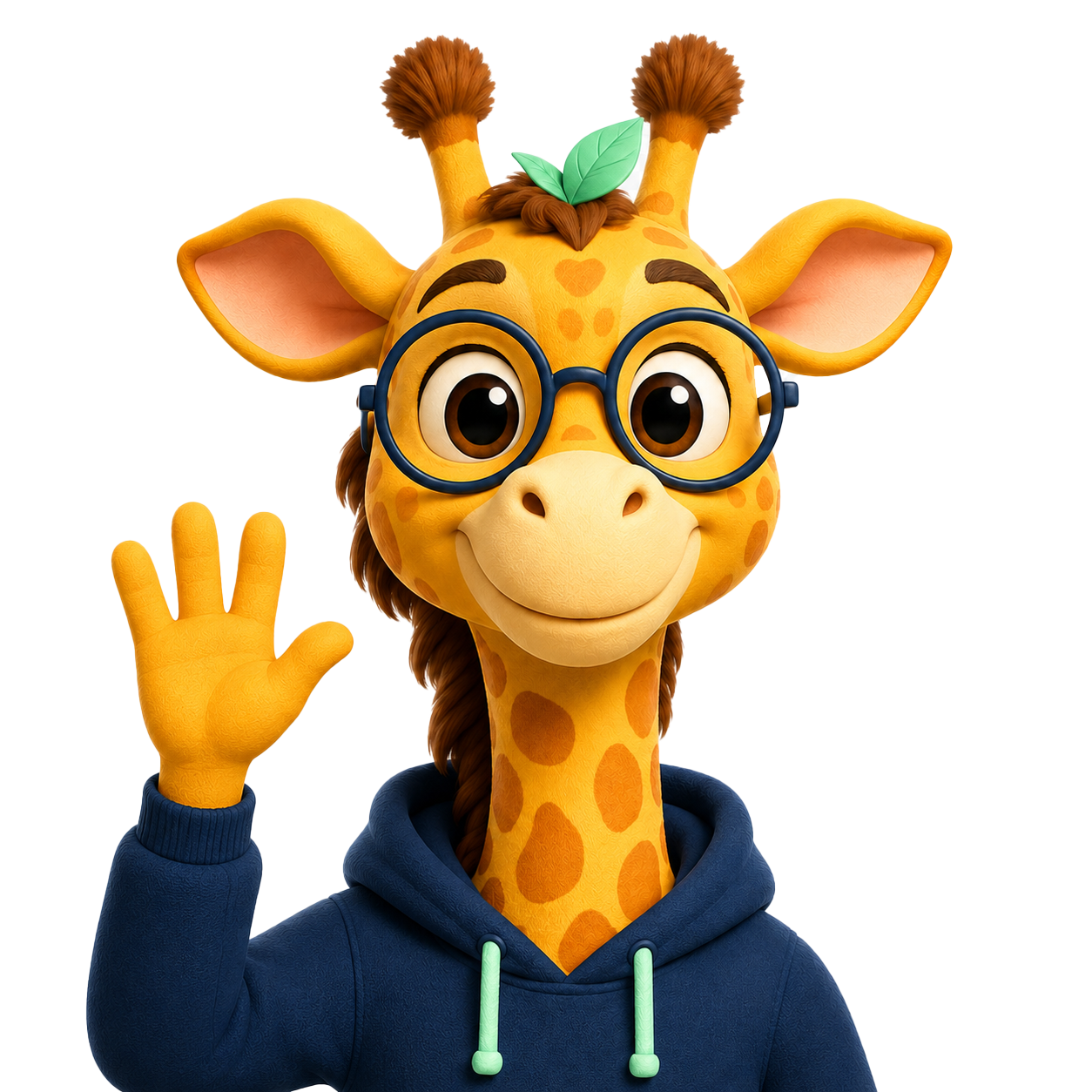 Lens the giraffe